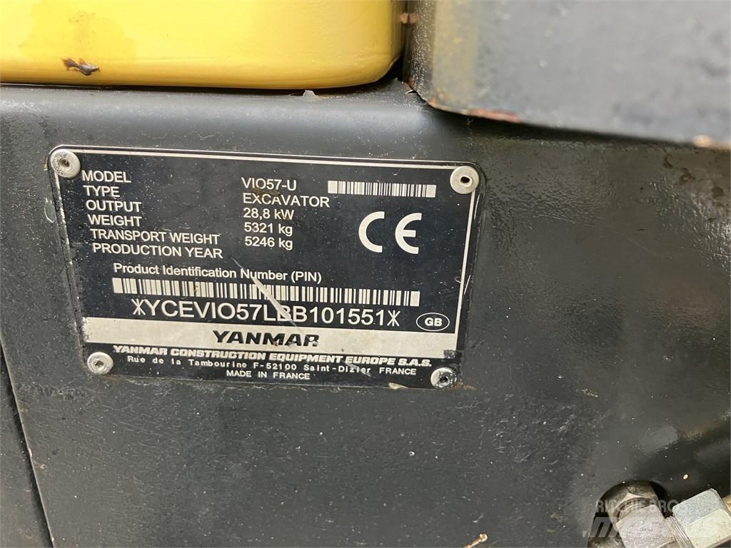 Yanmar Vio 57 U Minibagger < 7t