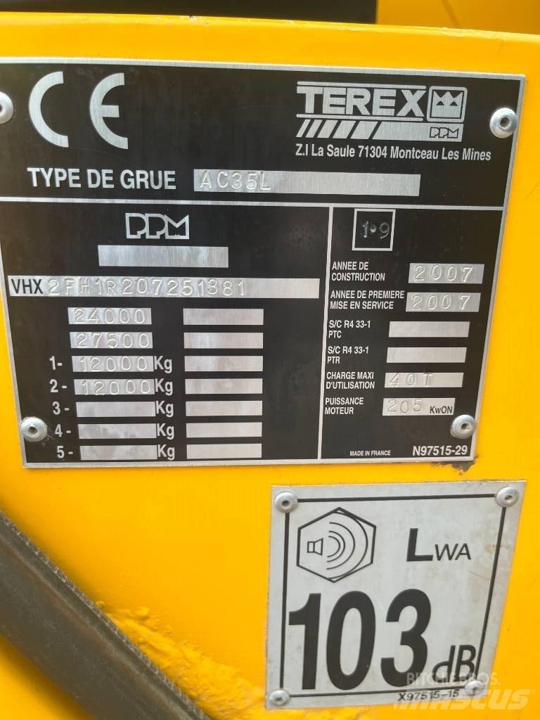 Terex Demag AC 35-L Autokrane