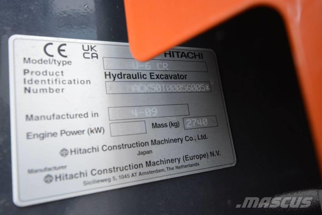 Hitachi ZX 26 U-6 Minibagger < 7t