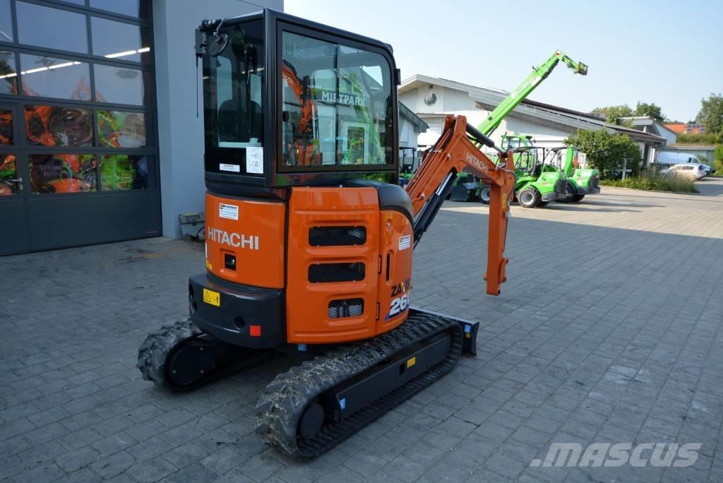 Hitachi ZX 26 U-6 Minibagger < 7t