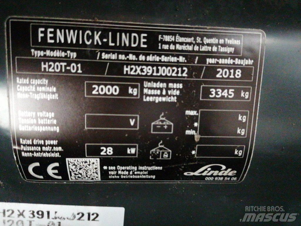 Linde H20T-01 Gasstapler