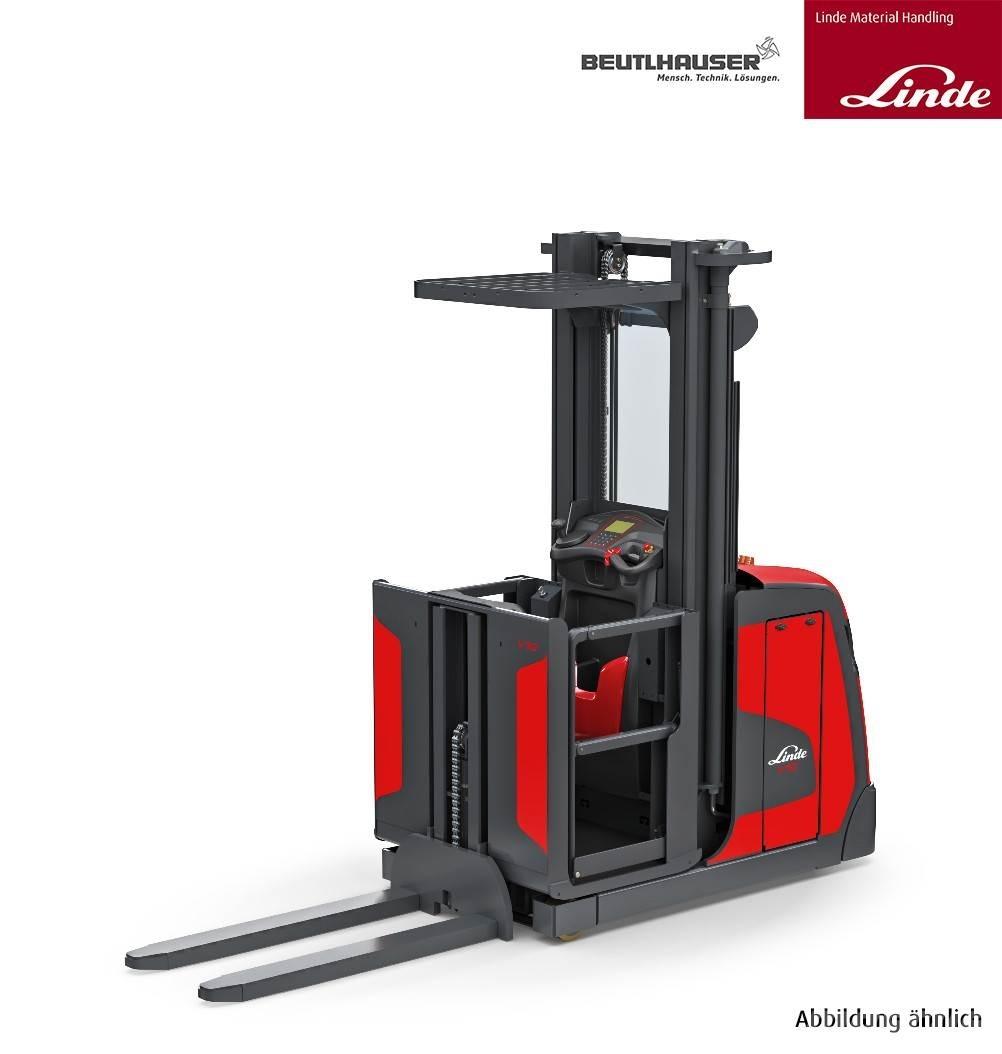 Linde V48-Volt Mittelhub-Kommissionierer