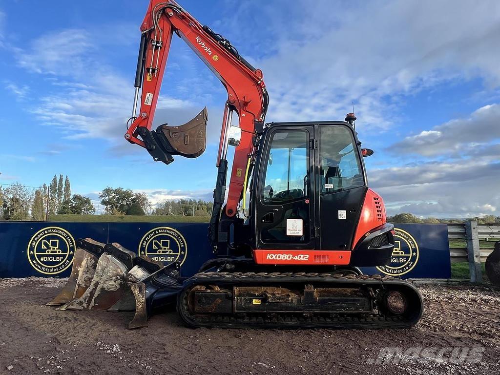 Kubota KX080-4a2 Spezialbagger
