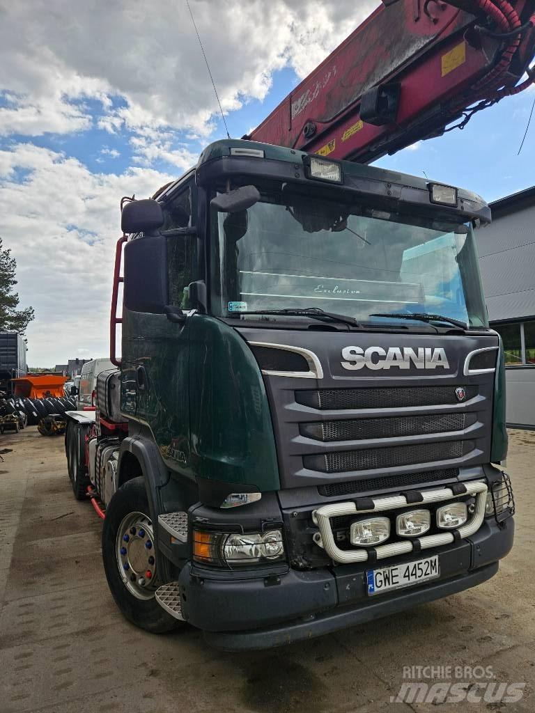 Scania R 560 Holztransporter