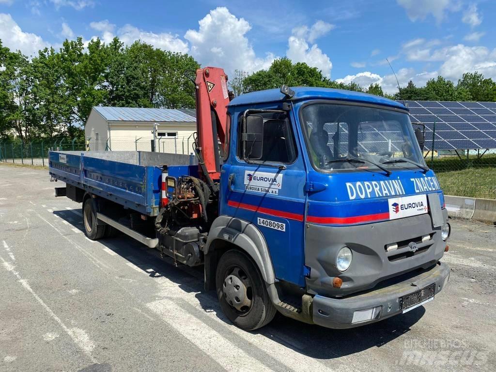 Avia A75-EL Pritschenwagen/Pritschenwagen mit Seitenklappe