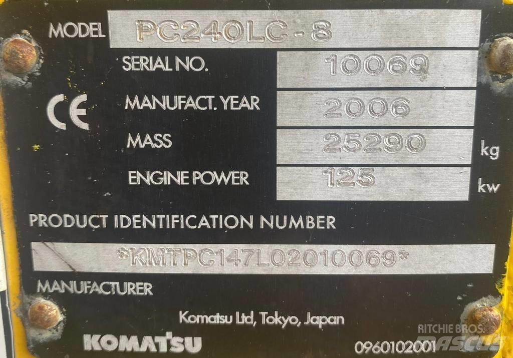 Komatsu PC 240 LC-8 Raupenbagger
