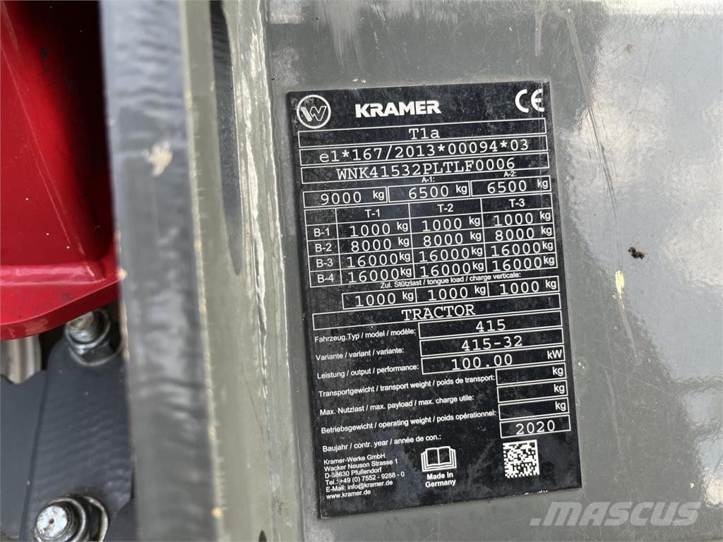 Kramer KT356 Teleskoplader für Landwirtschaft