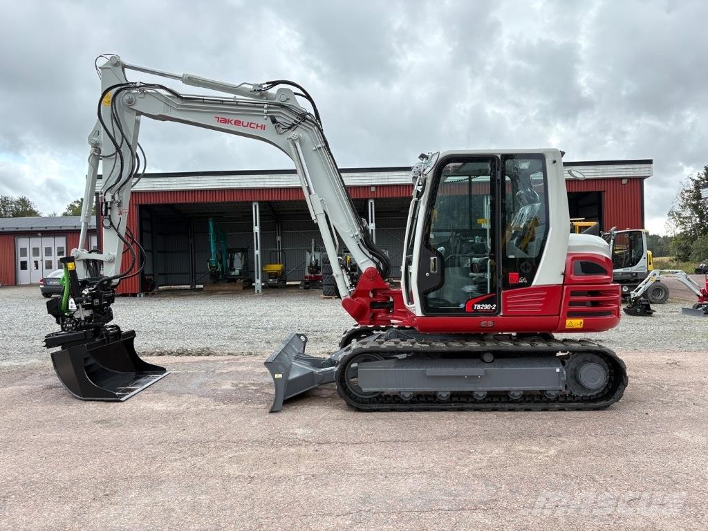 Takeuchi TB290 Midibagger  7t - 12t