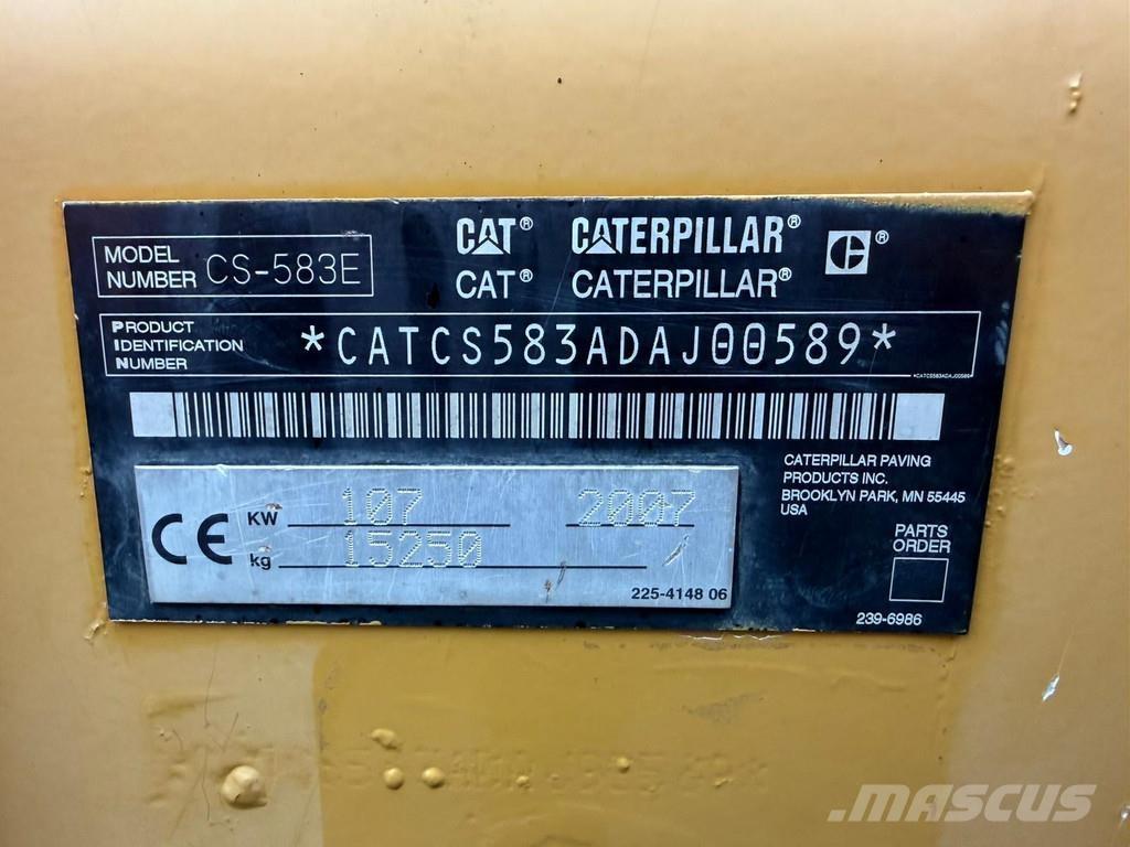 CAT CS583E Walzenzüge