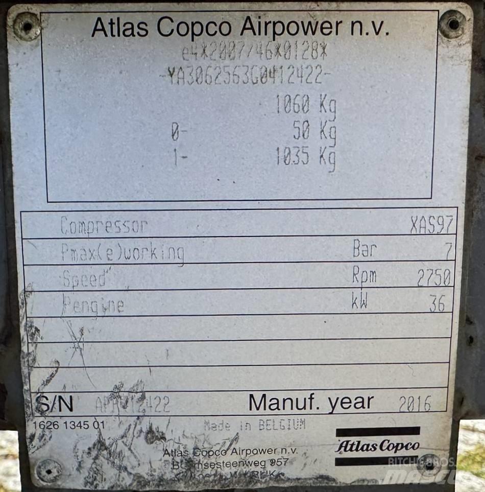 Atlas Copco XAS97 Kompressoren