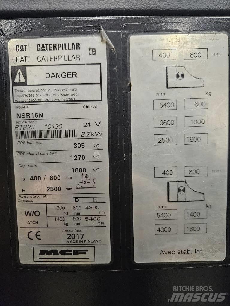 CAT NSR16N Selbstfahrstapler