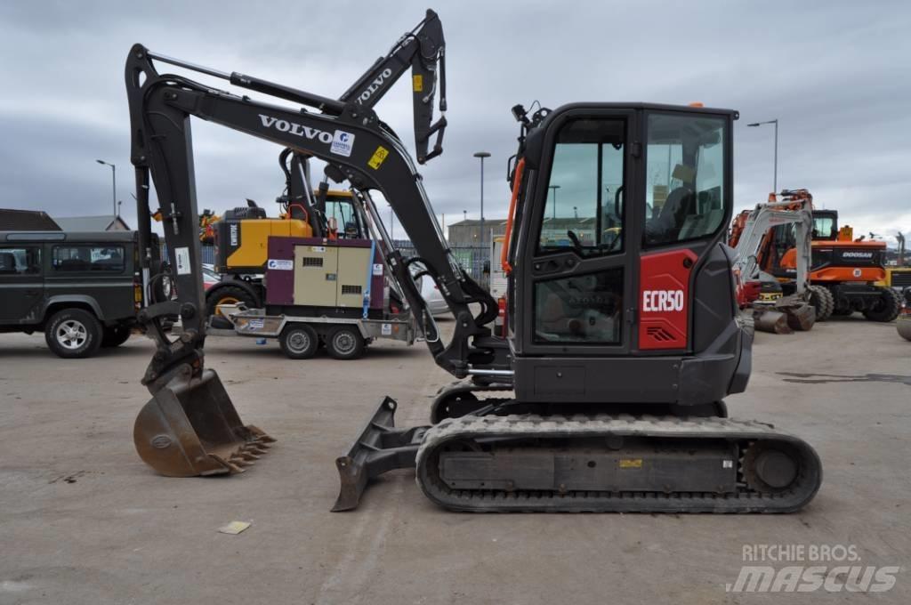 Volvo ECR50F Minibagger < 7t