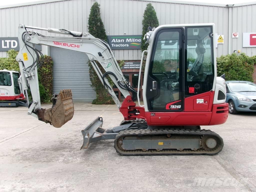 Takeuchi TB 240 Minibagger < 7t