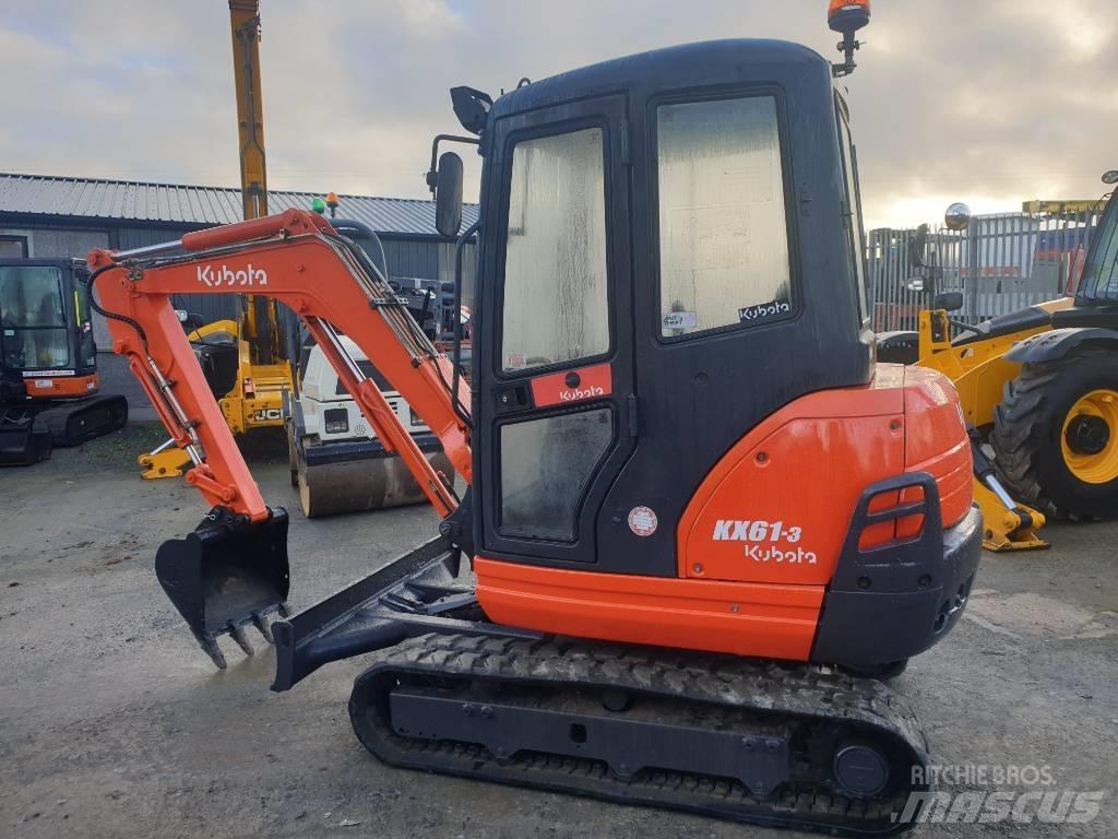 Kubota KX 61-3 Minibagger < 7t