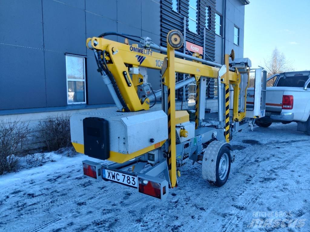 Omme 10,5E Skylift Anhänger-Arbeitsbühnen
