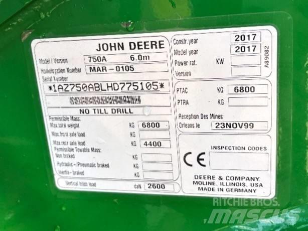 John Deere 750 A Drillmaschinen