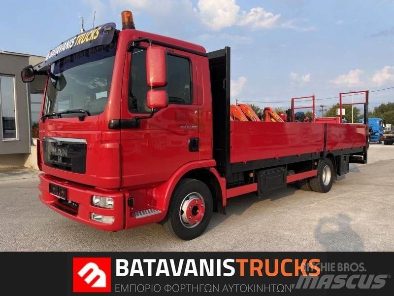 MAN TGL 12.180 ADR Pritschenwagen/Pritschenwagen mit Seitenklappe