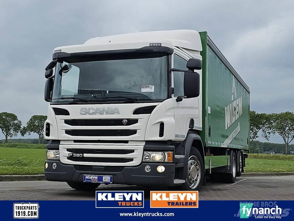 Scania P320 6x2*4 Pritsche & Plane