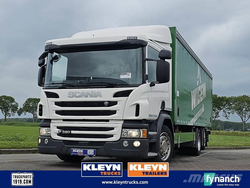 Scania P320 6x2*4 Pritsche & Plane