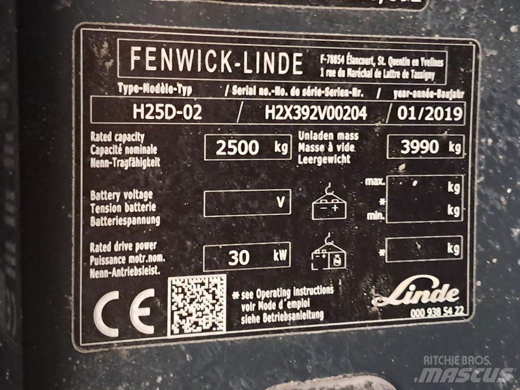 Linde H25D-02 Dieselstapler