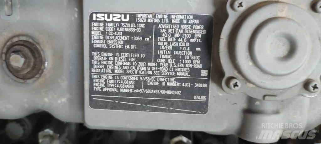 Isuzu CC-4JG1 Motoren