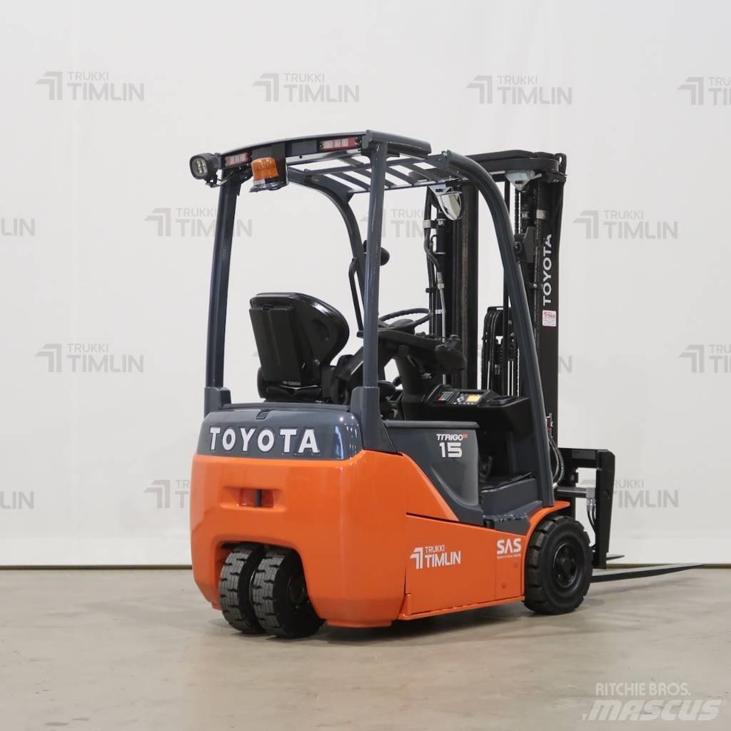 Toyota 8FBE15T Elektrostapler