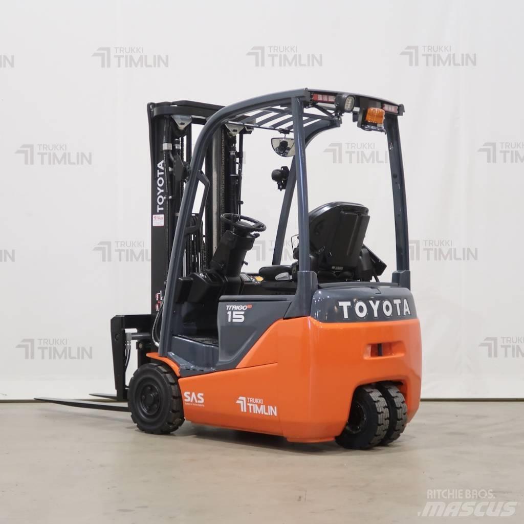 Toyota 8FBE15T Elektrostapler
