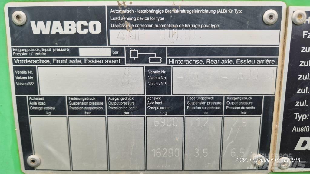 Dammann Anp 10030 Anhängespritzen