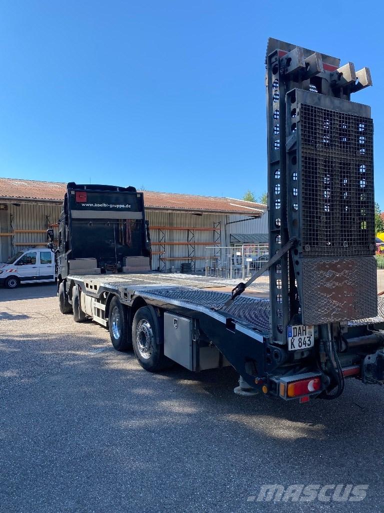 DAF CF 510 Pritschenwagen mit Seilwinde