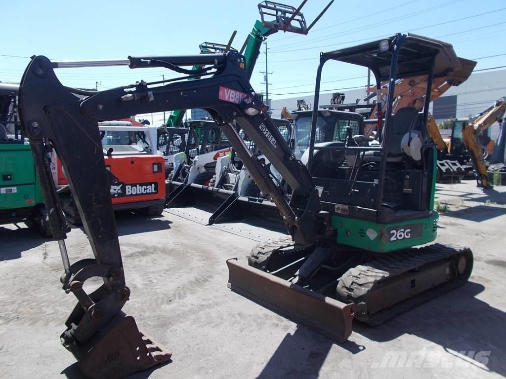 John Deere 26G Minibagger < 7t