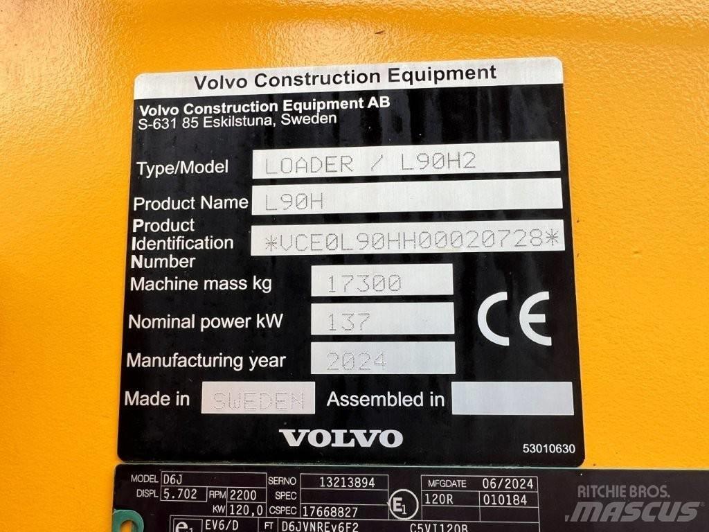 Volvo L90H2 Radlader