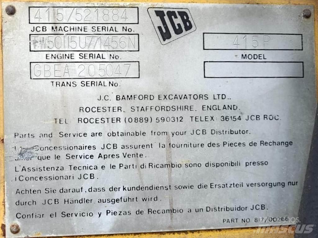 JCB 415P Radlader