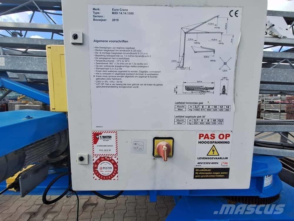 Midi LT 14.14 RD-XP Selbstaufrichtende Krane