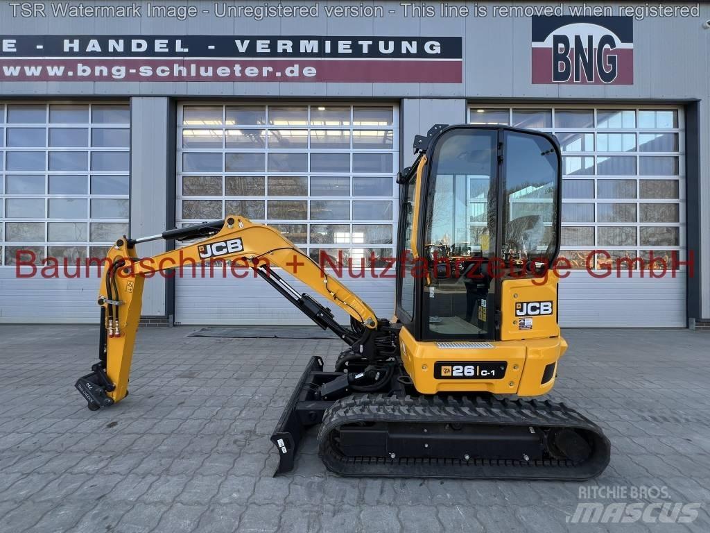 JCB 26C -werkneu- Minibagger < 7t