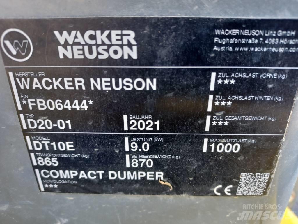 Wacker Neuson DT10e Raupendumper
