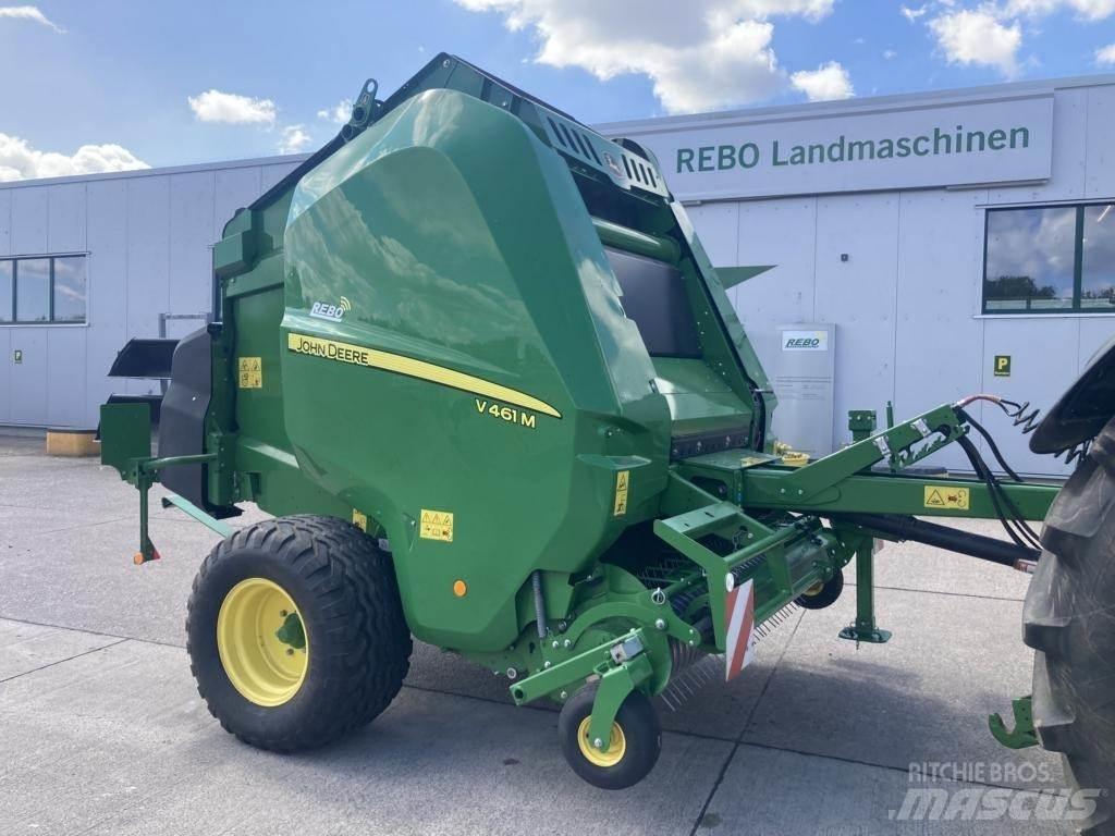 John Deere V461M Rundballenpressen