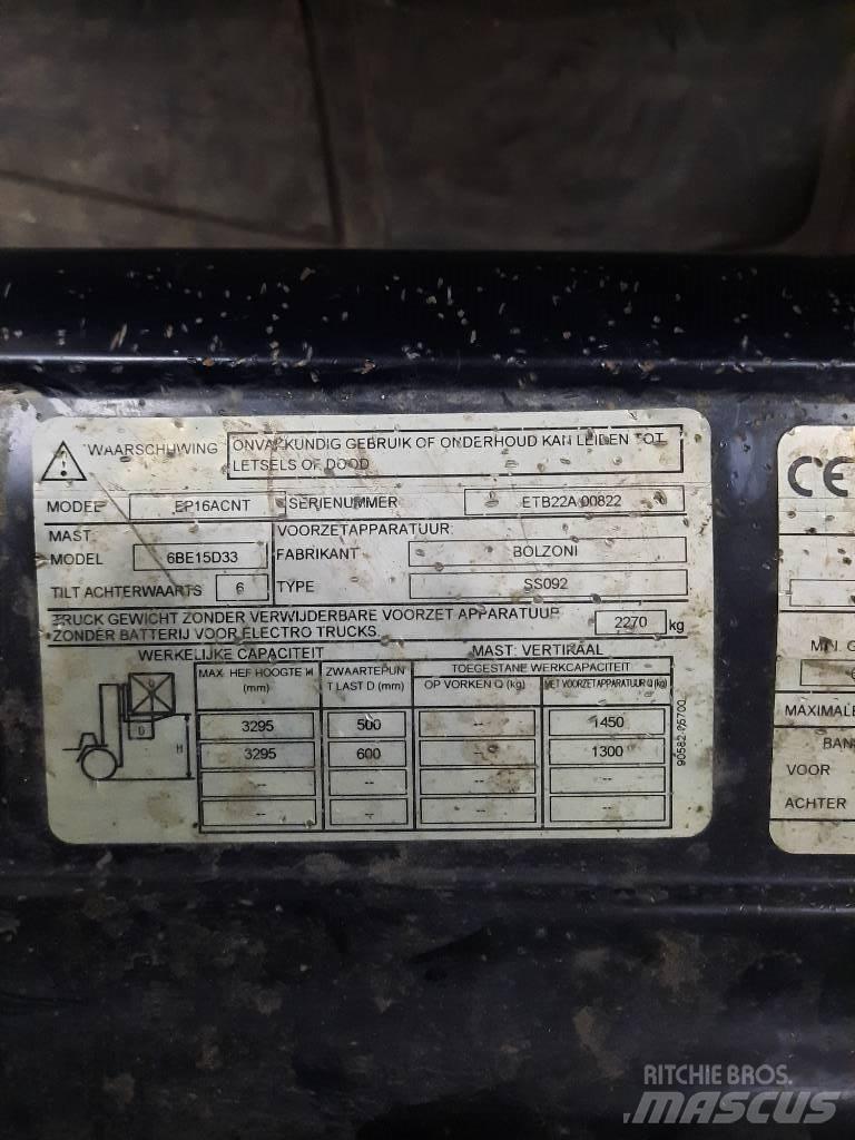 CAT EP16ACNT Elektrostapler