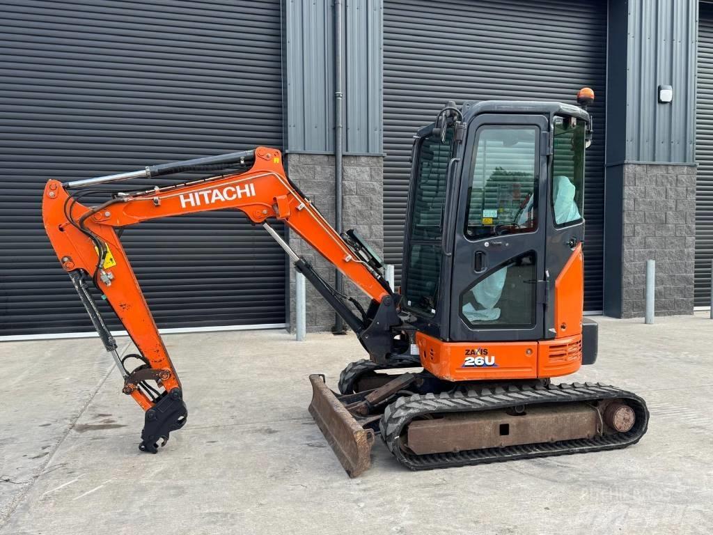 Hitachi ZX 26 U-6 cr Minibagger < 7t