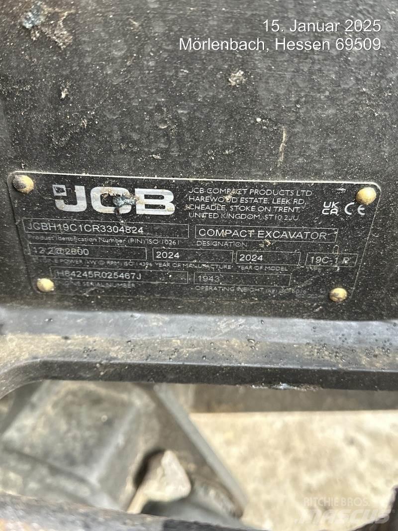 JCB 19C-1 Minibagger < 7t
