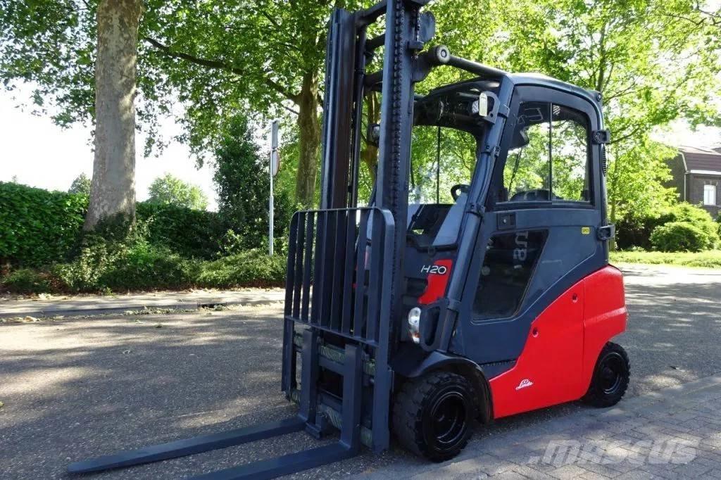 Linde H20 Heftruck Gasstapler