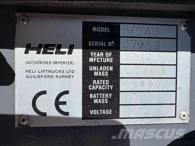 Heli HFD40 Dieselstapler