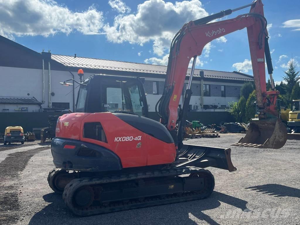 Kubota KX080 Midibagger  7t - 12t