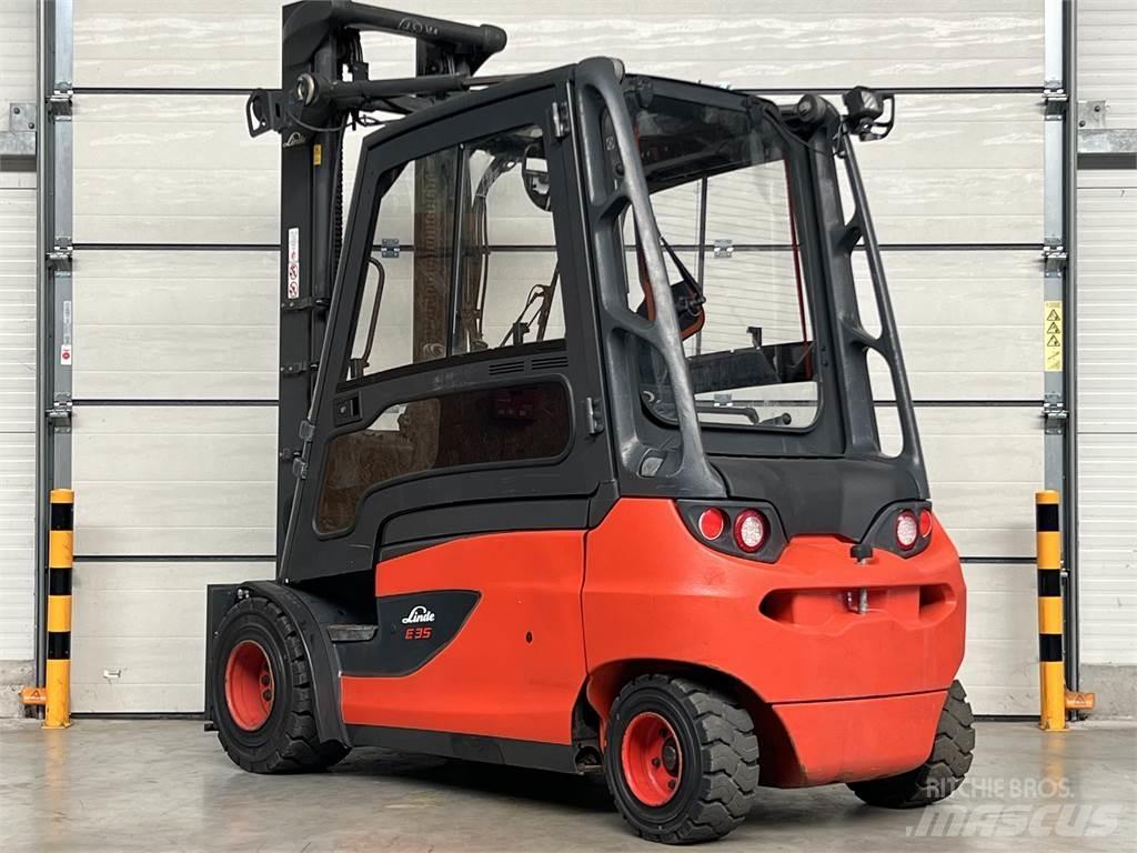 Linde E35L-01 Elektrostapler