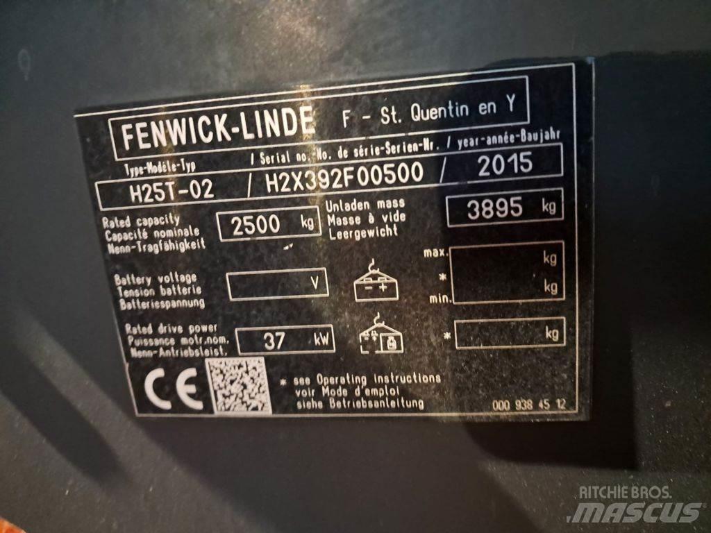 Linde H25T-02 Gasstapler