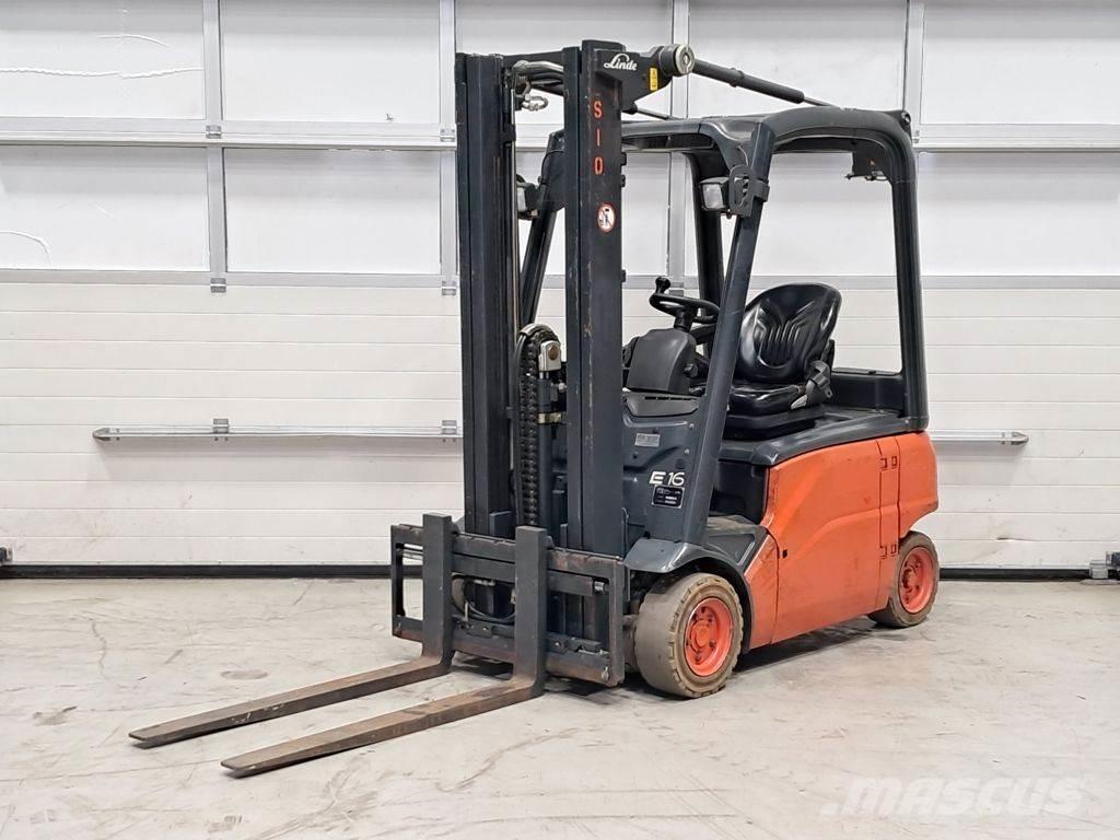Linde E16P-01 Elektrostapler
