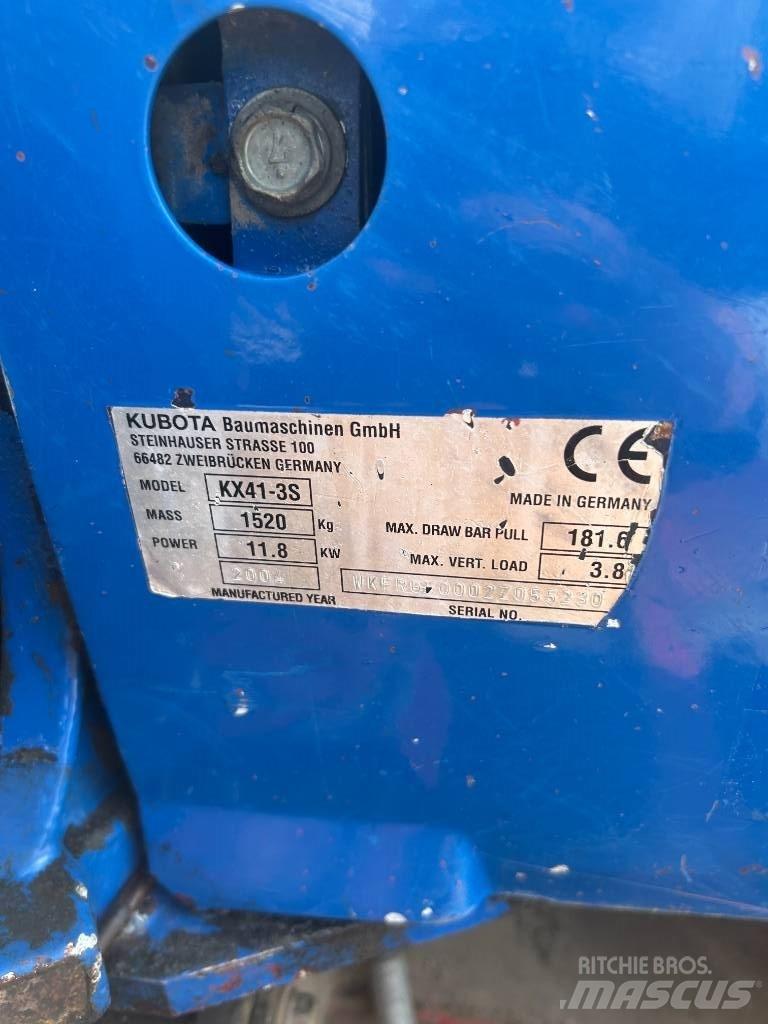 Kubota KX 41-3 S Minibagger < 7t