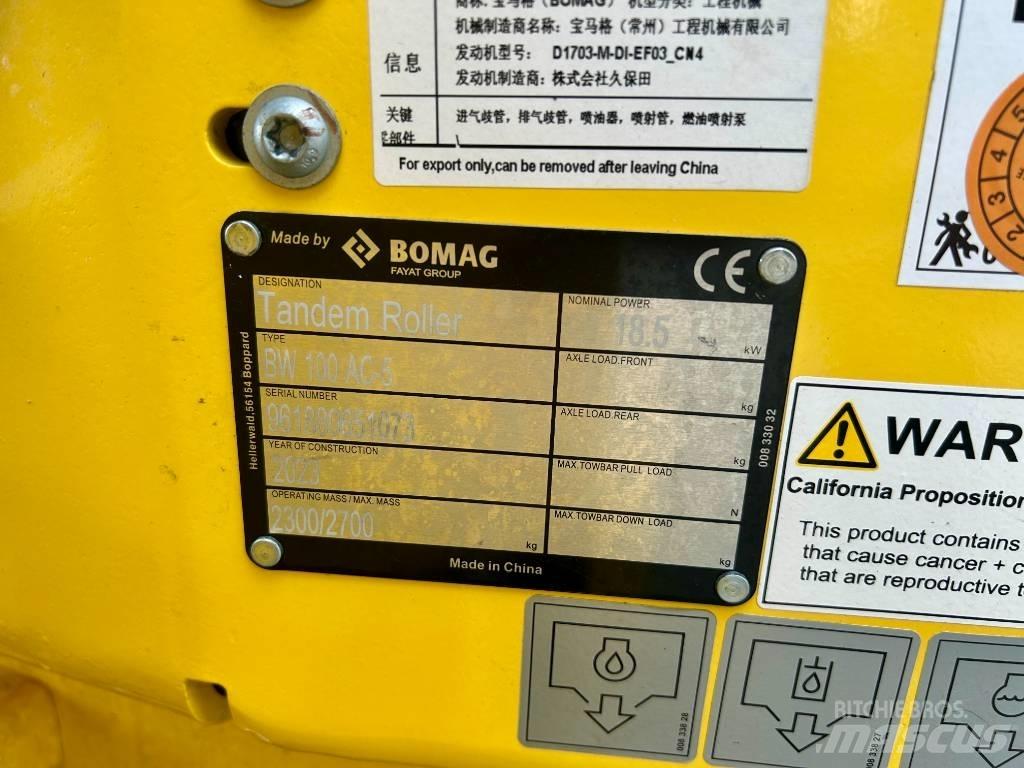 Bomag BW 100 AC-5 Tandemwalzen