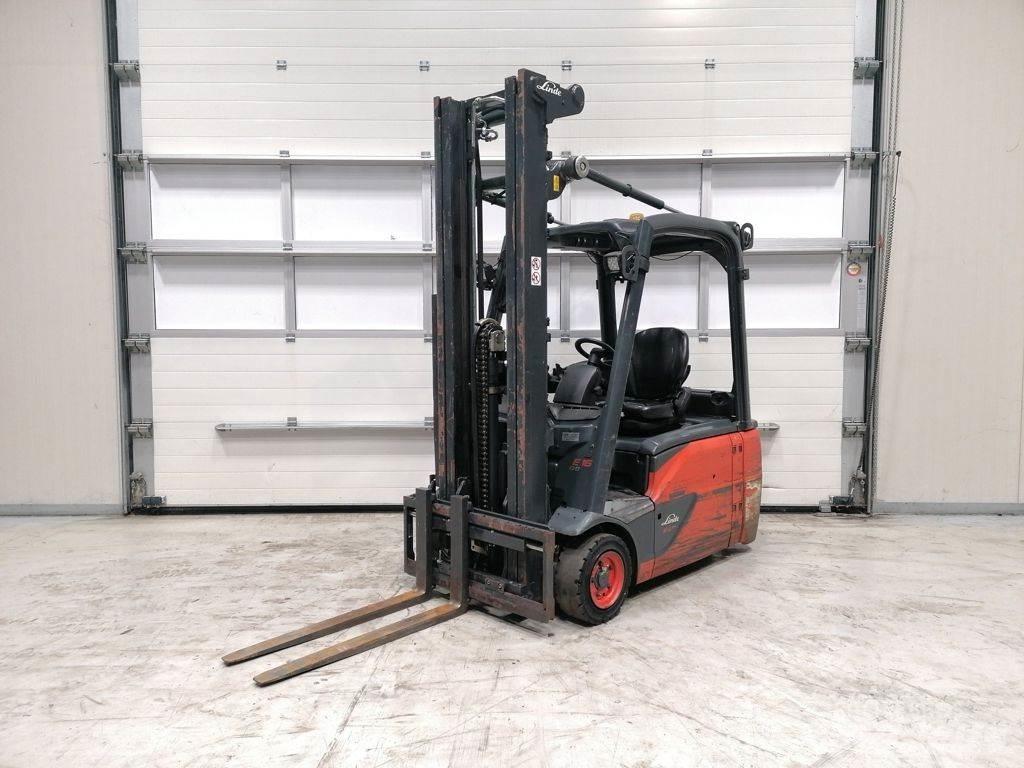 Linde E16L-02 Elektrostapler