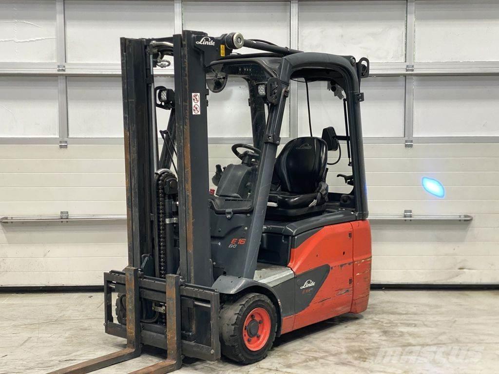 Linde E16C-02 Elektrostapler