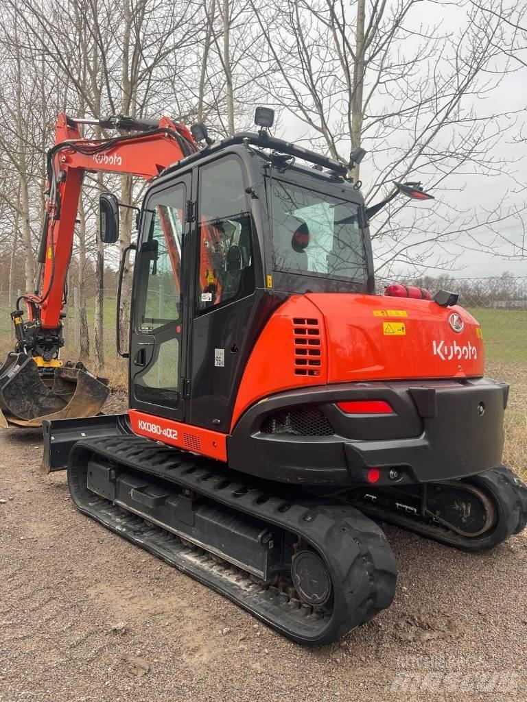 Kubota KX 080-4 Midibagger  7t - 12t